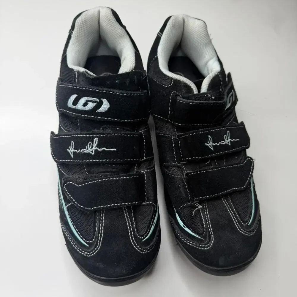 Louis Garneau Ergo Grip Cycling Shoes EU 39 Black SPD Clip‎ Bike Shoes